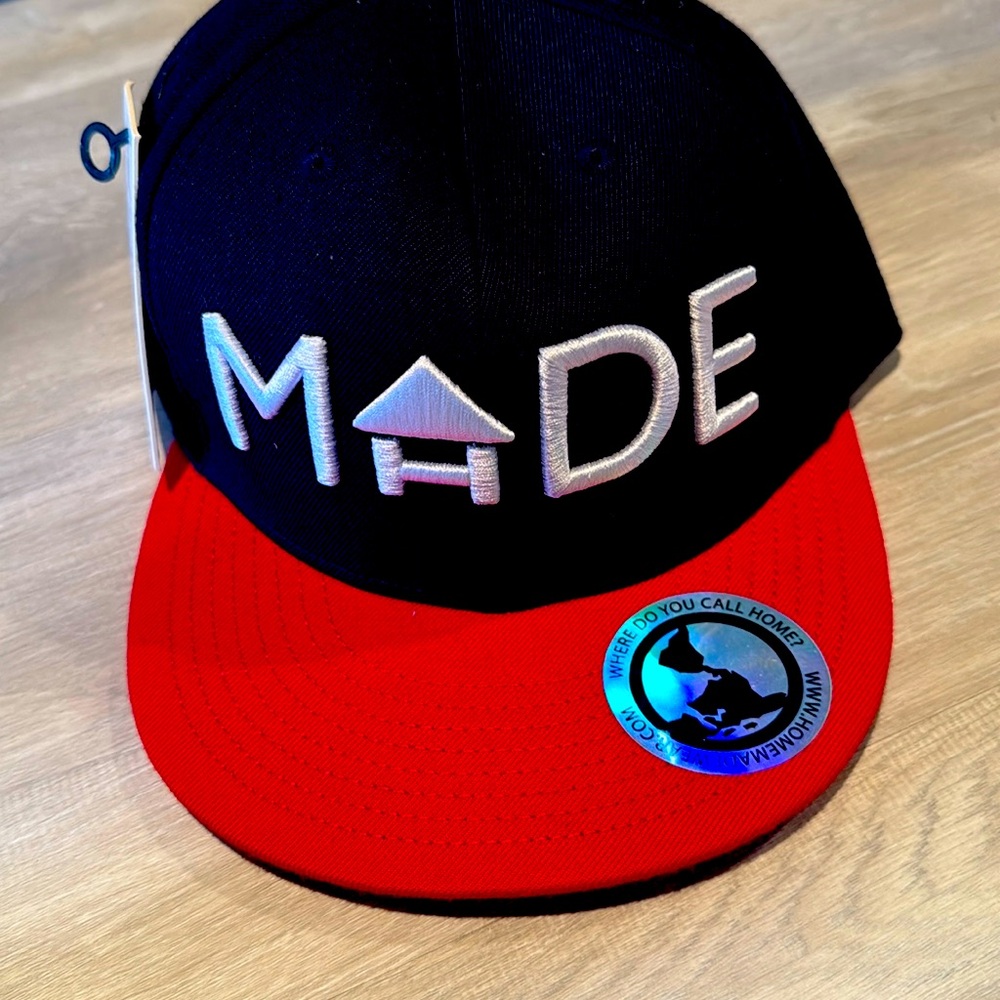 HOMEMADE snapback hat